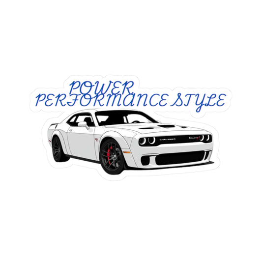 Power Performance Style Car Sticker | Ideal for Auto Enthusiasts