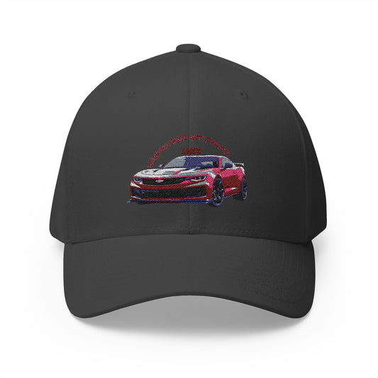 Embroidered Car Enthusiast Cap - Muscle Power with Precision Design