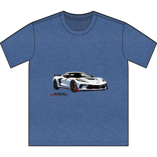 Sleek Sports Car Unisex Sueded T-Shirt - Perfect Gift for Auto Enthusiasts